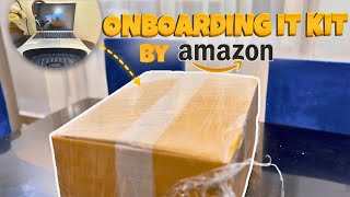 Unboxing Amazon Onboarding IT Kit  GOAI  Work From Home amazon unboxing amazonwfh2024 [upl. by Yziar750]