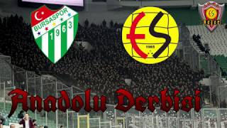 Eskişehirspor  Bursaspor Maçı Tribünlerimiz [upl. by Klehm]