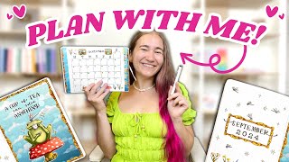 September 2024 PLAN WITH ME 🐸 Monthly amp Weekly Bullet Journal Setup [upl. by Ekim]