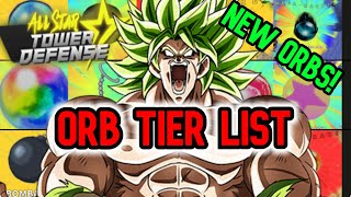 Orb Tier List All Star Tower Defense TRADING UPDATE [upl. by Nidia]