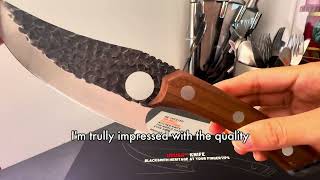 Unboxing the Huusk knife Japanese craftsmanship or just hype [upl. by Canter]