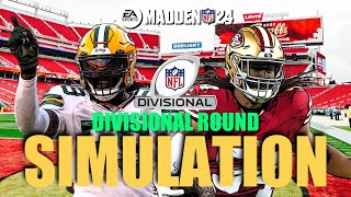 49ers vs Packers Simulation  Playoffs  Madden 24 PS5 [upl. by Augy558]