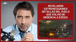 Revelaron detalles del vuelo que volvió de urgencia a Ezeiza tras escuchar ruidos en la bodega [upl. by Dixil]