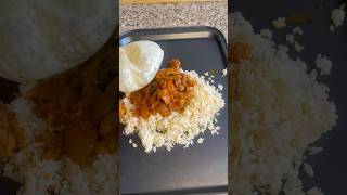 Cooker ghee rice amp chicken 🍗 kadai food shorts [upl. by Oralie]