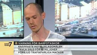 Löparexperten varnar för barfotaskor  Nyhetsmorgon TV4 [upl. by Nyleda51]