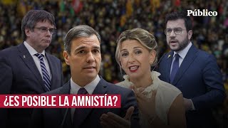 ¿Se puede aprobar una ley de amnistía Difícil pero no imposible [upl. by Ainorev]