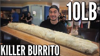 INSANE BURRITO CHALLENGE  Viral Food Challenge  Texass Biggest Burrito  Man Vs Food [upl. by Fillian]