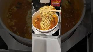 24hour unmanned ramen store in Korea korea koreanfood ramen [upl. by Kennan]