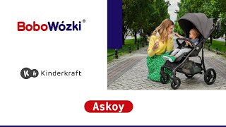 Kinderkraft Askoy wózek spacerowy  BoboWózki® [upl. by Elsie]