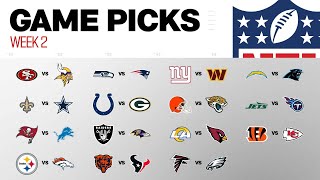 Week 2 Game Picks [upl. by Idissak965]