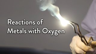 The Reaction of Metals with Oxygen [upl. by Zacherie]