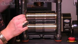 How to make Square Wire with the Rolling Mill [upl. by Maleeny]