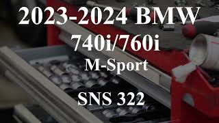 Installation Video For 20232025 BMW 740i760i MSport [upl. by Acile]