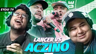 BATALLÓN MEXICANO EN ARGENTINA  Reaccion a Aczino vs Lancer  Jony Garza Tess [upl. by Ytima]