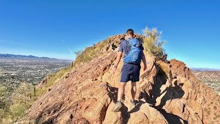 Camelback Mountain  Timelapse of Cholla to Echo [upl. by Aleahs]