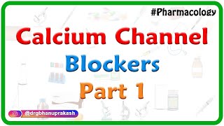 Calcium Channel Blockers Part 1  CVS pharmacology  Dr Rajesh Gubba [upl. by Narayan542]