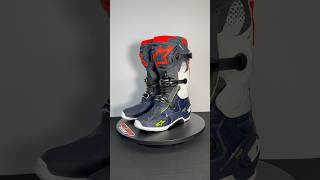 Alpinestars Tech 10 Boots  Dark GrayDark BlueRed alpinestars astars tech10 motocrossboots [upl. by Nazay]