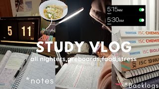 STUDY WITH ME 📝🥲✨preparing for preboardsall nighterfood🍜 [upl. by Aliac]