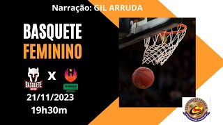 BASQUETE FEMININO PAULISTA 2023  SESI x UNIMED CAMPINAS  21112023 [upl. by Annahsit]