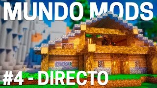 DIRECTO  ¡VAMOS MEJORANDO  MUNDO MODS 4  T2  Minecraft [upl. by Retxab497]