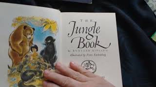 flipthroughfriday Rudyard Kiplings quotThe Jungle Bookquot old book comparisons [upl. by Maurine]