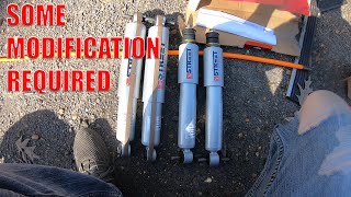 Installing Belltech Street Performance shocks LS Swapped S10 [upl. by Fillander903]