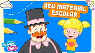 Mundo Bita  Seu Material Escolar videoinfantil [upl. by Aix]