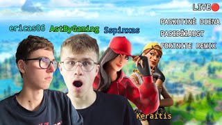 PASKUTINĖ DIENA PASIDŽIAUGT FORTNITE REMIX SU keraitis5200 Sspinxas AstByGaming [upl. by Irrab]