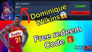 NBA 2K MOBILE REDEEM CODE😱HOW TO CLAIM FREE LOCKER CODES [upl. by Jojo]