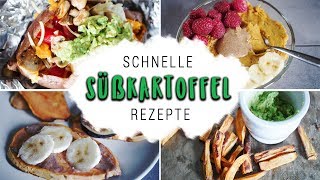 Süßkartoffel Rezepte  kalorienarm amp schnell [upl. by Coriss243]