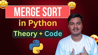 Merge Sort In Python Explained with Code Implementation [upl. by Hershel]