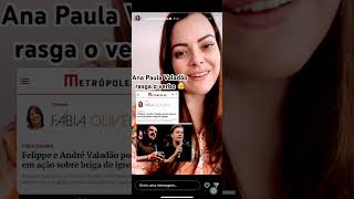 Ana Paula Valadão fala sobre André e Felippe Valadão e lagoinha anapaulavaladão gospel lagoinha [upl. by Willabella902]