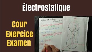 Ep 11Électrostatique quotEx 4quot Boucle circulaire portant une charge linéique uniforme en arabe [upl. by Yanal]