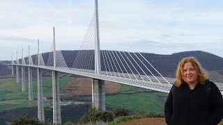 Millau Bridge amp Carcassonne France  Europe Travel Vlog Day 5 [upl. by Berey]