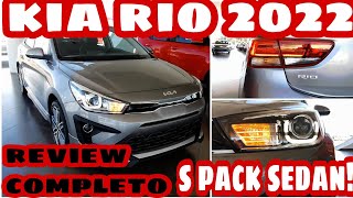 kia rio spack sedan 2022  Review completo  Kia rio 2022  autopedia malu  review completo [upl. by Aikimat892]