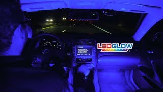 LEDGlows Blue Expandable SMD LED Interior Kit [upl. by Lamprey]