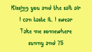 Sunny and 75 Lyrics Joe Nichols [upl. by Etoile]