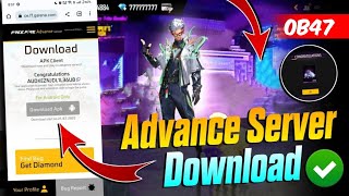 😍 Free Fire Ob47 Advance Server Kaise Download Karen  How To Download Ff Advance Server Ob47 [upl. by Innavoij]