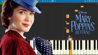 Trip A Little Light Fantastic  Mary Poppins Returns Soundtrack  Piano Tutorial [upl. by Boleyn]