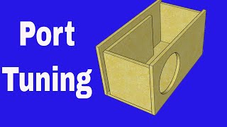 Understanding Port Length Box Volume and Tuning Frequency [upl. by Nnylsoj816]