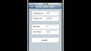 SAP BPM in iPhone [upl. by Aij]