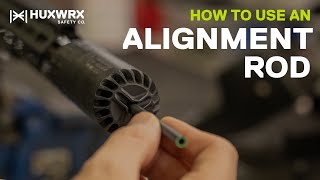 HUX EDU  How To Use An Alignment Rod [upl. by Karlotta]