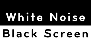 10 Hours of Pure White Noise  Black Screen  Sleep and Focus [upl. by Dyob]