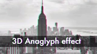 How To Make The 3D Anaglyph Effect in Photoshop [upl. by Anitteb442]