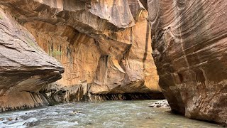 Riverside Walk to the Narrows  Zion National Park [upl. by Anastase232]