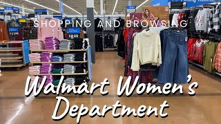 WALMART WOMEN’S CLOTHES SHOP WITH ME  WALMART WOMEN’S CLOTHES  WOMEN’S FASHION  WALMART FALL [upl. by Lerrud672]