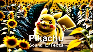 Pikachu Sound Effects [upl. by Nesyaj478]