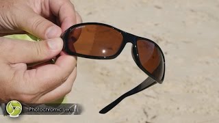 Spotters Polarised Photochromic Crown Glass Sunglass lenses and how they work [upl. by Nido663]