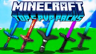 TOP 5 MCPE PVP TEXTURE PACKS FPS BOOST 120  Minecraft Bedrock Edition [upl. by Hukill]