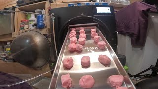 Freeze Drying Salt Water Taffy foodpreservation candy asmr freezedriedfood [upl. by Colyer]